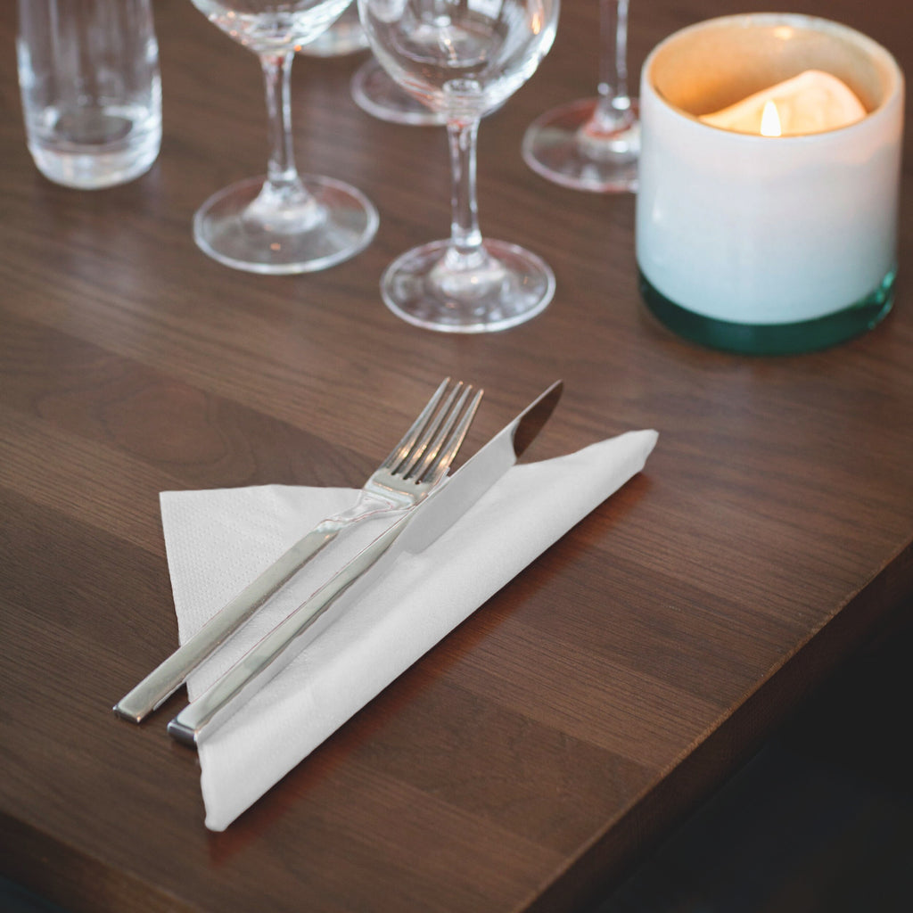 Tork Soft fehér Dinner szalvéta – 477577