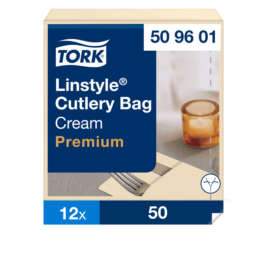 Tork LinStyle® krémszínű szervizszalvéta – 509601