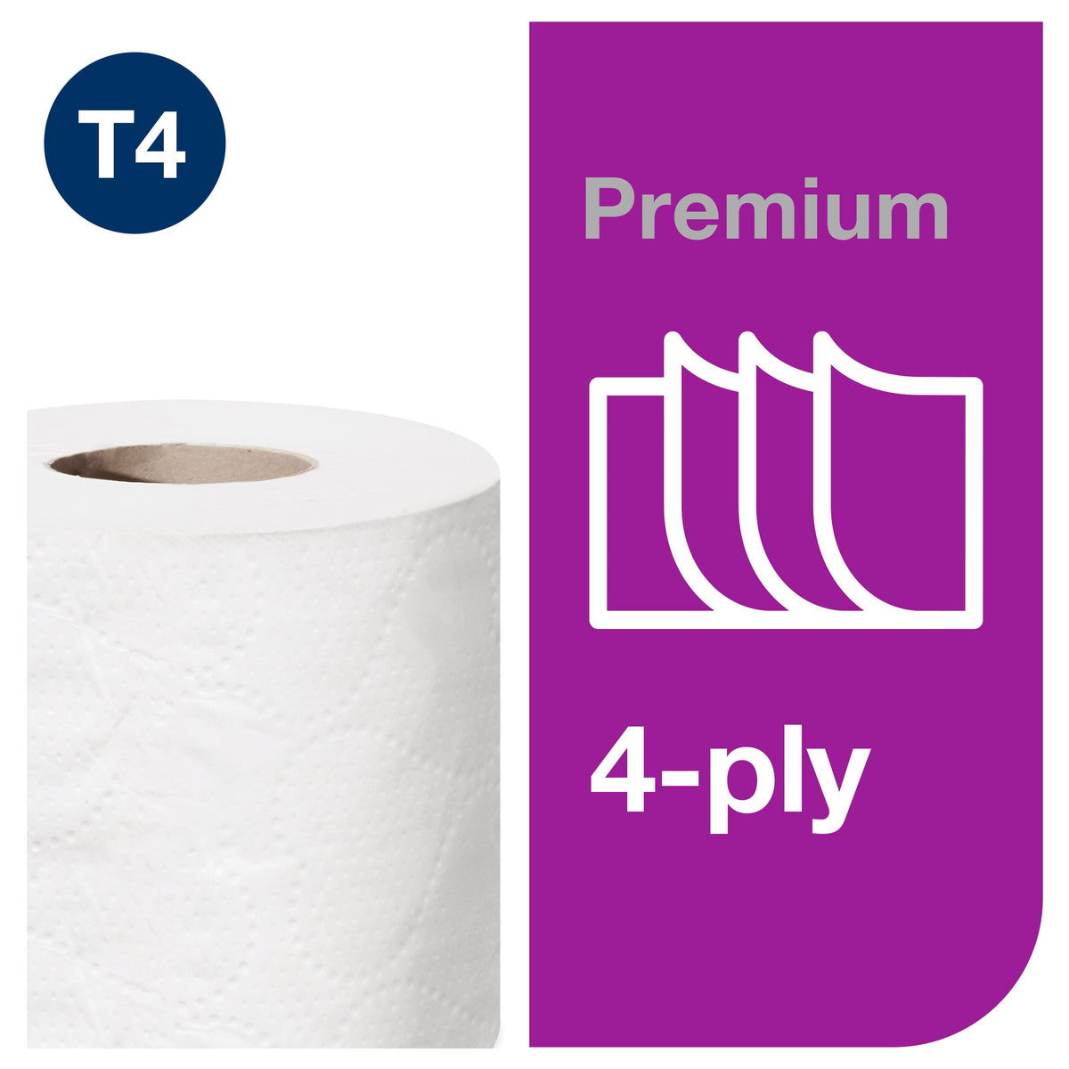 Tork Extra Soft kis tekercses toalettpapír – 4 rétegű – 110406
