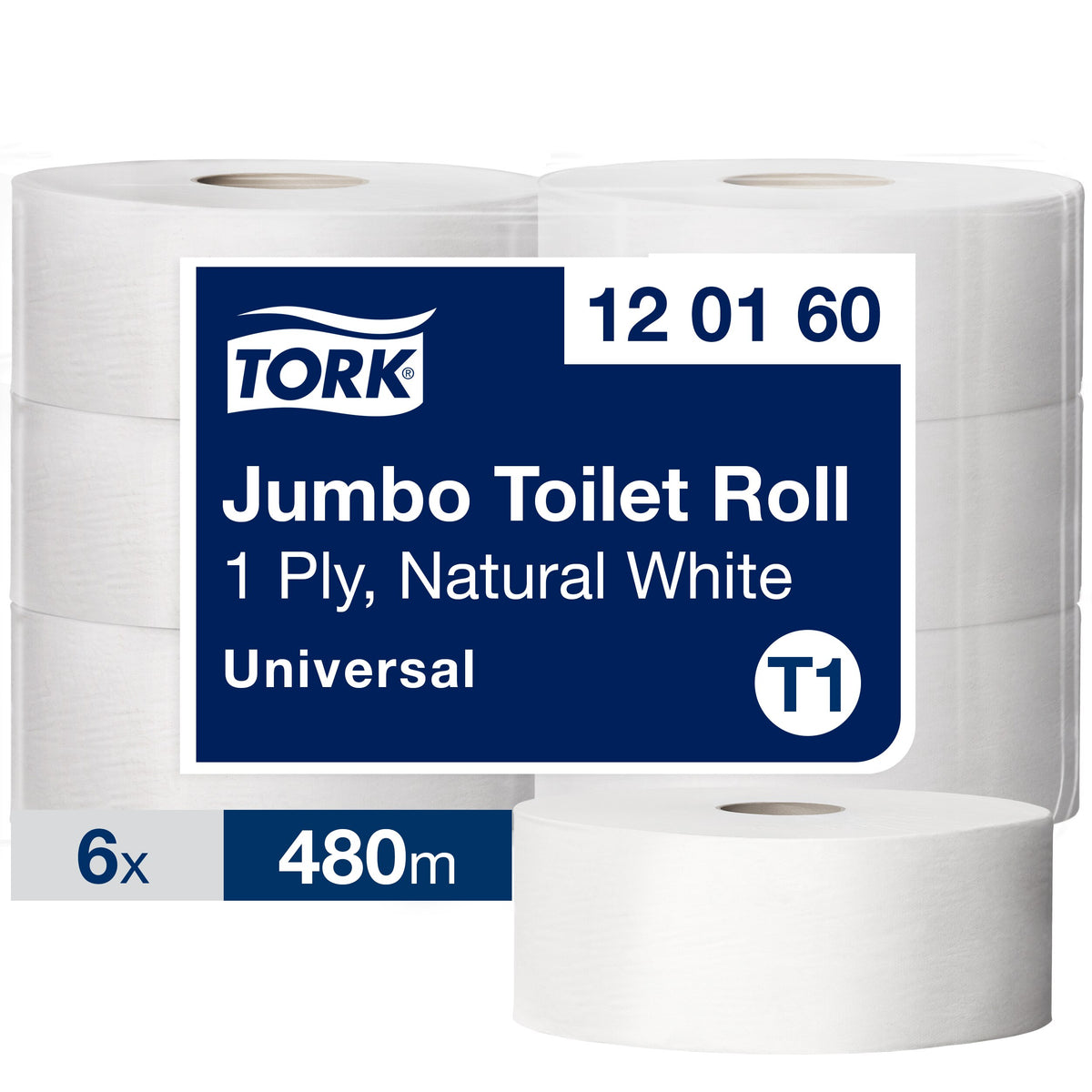 Tork Universal Jumbo toalettpapír – 1 rétegű – 120160