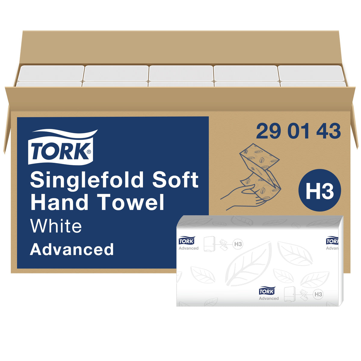 Tork Soft Singlefold kéztörlő