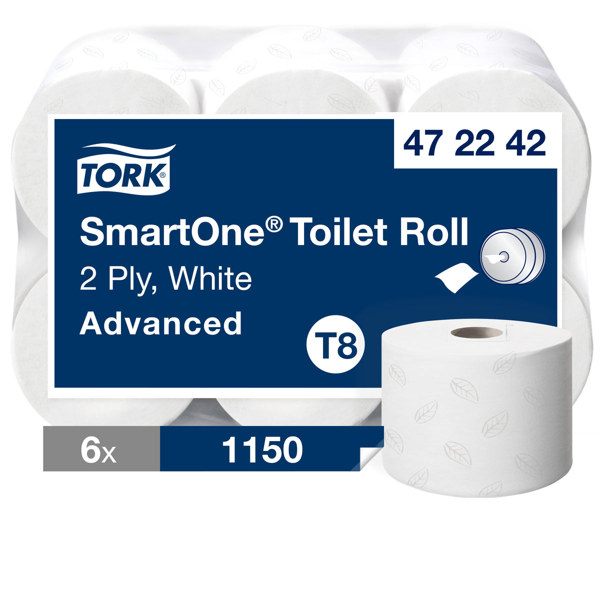 Tork SmartOne® toalettpapír – 472242