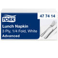 Tork Soft fehér Lunch szalvéta