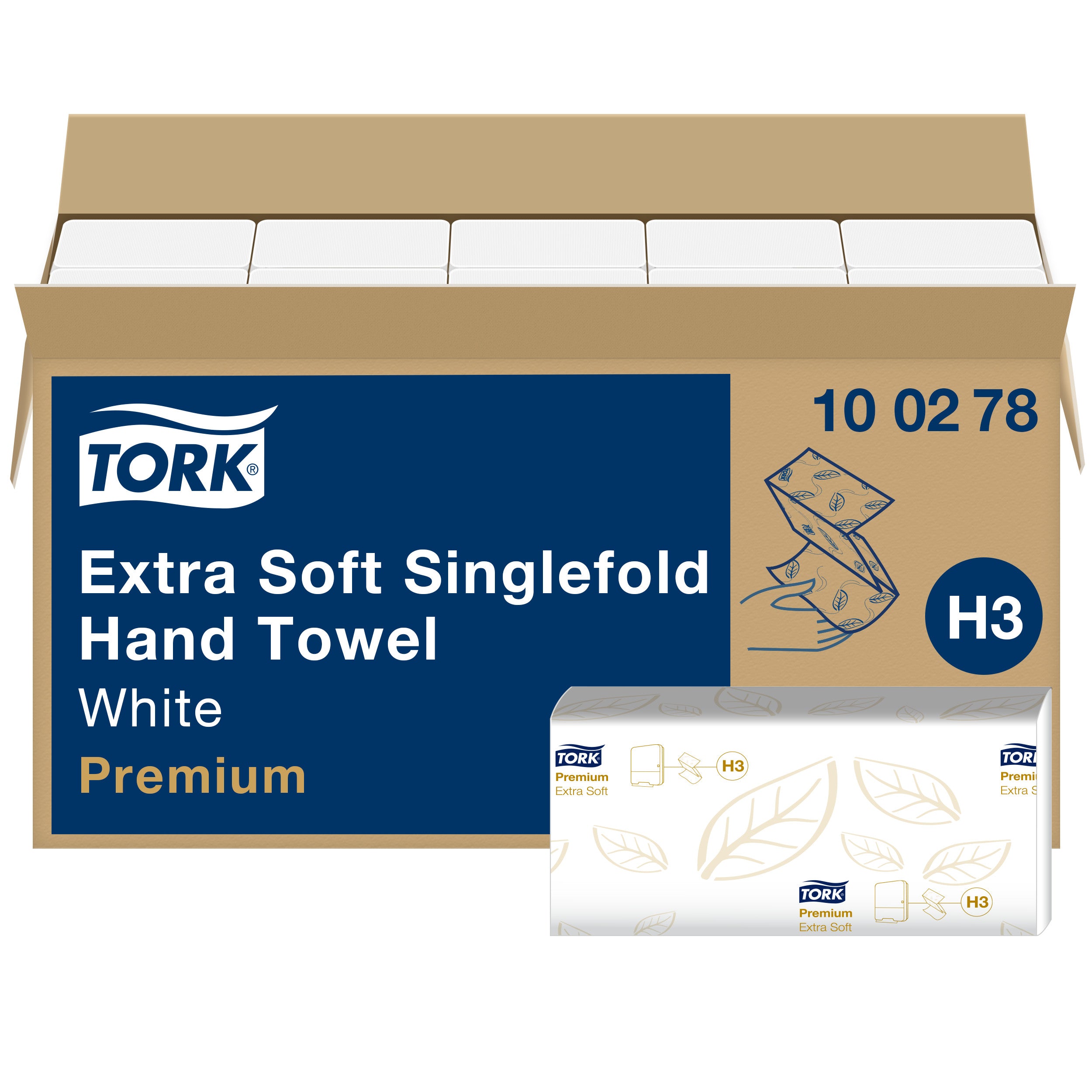 Tork Extra Soft Singlefold kéztörlő