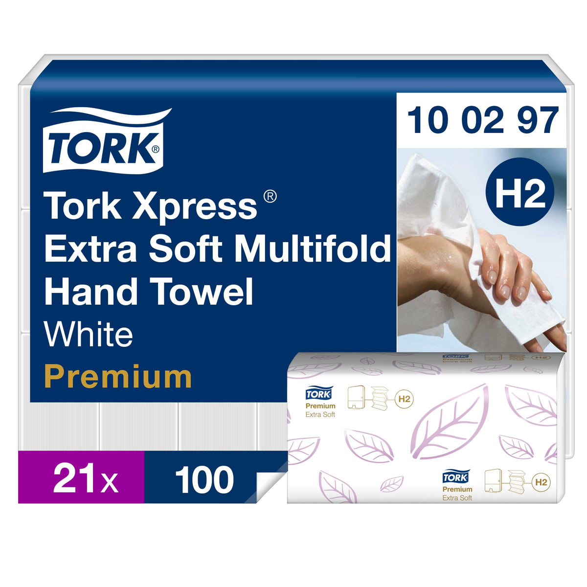 Tork Xpress® Extra Soft Multifold kéztörlő – 100297