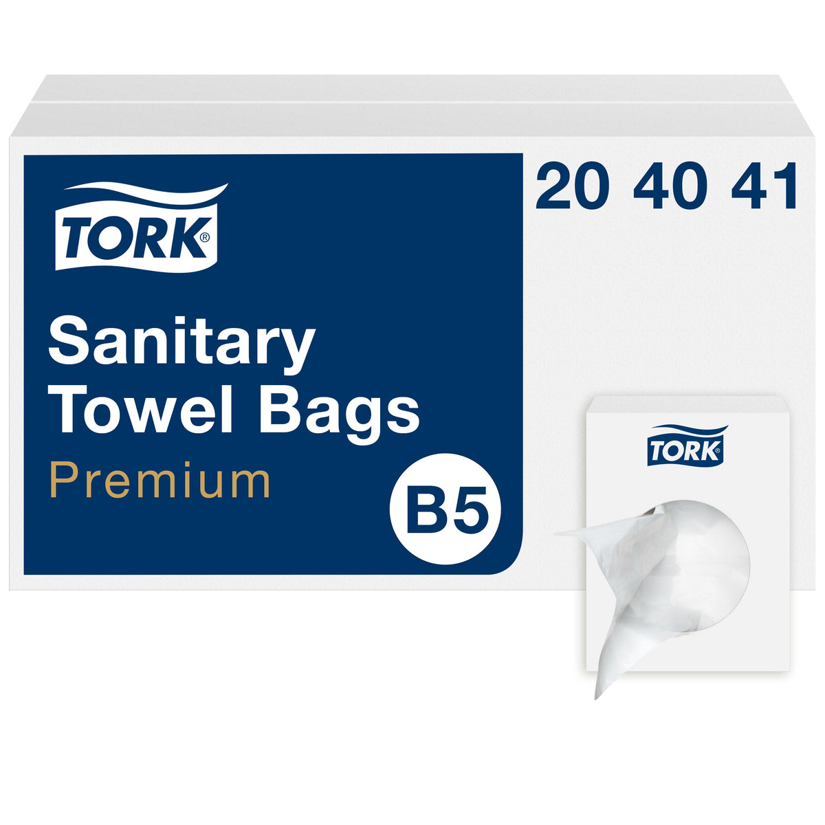 Tork intim tasak, fehér, 13,5 x 25 cm – 204041