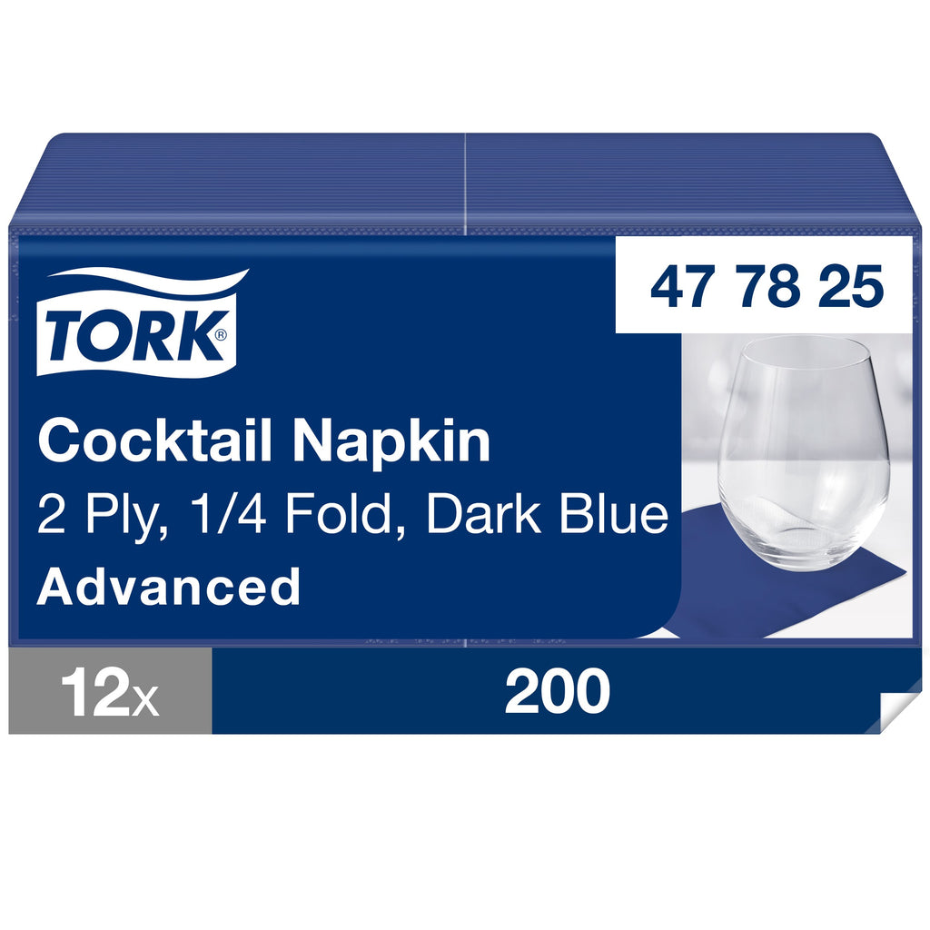Tork sötétkék koktélszalvéta – 477825