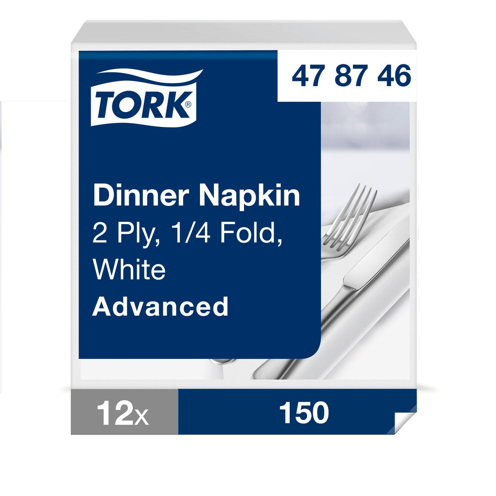 Tork fehér Dinner szalvéta – 478746