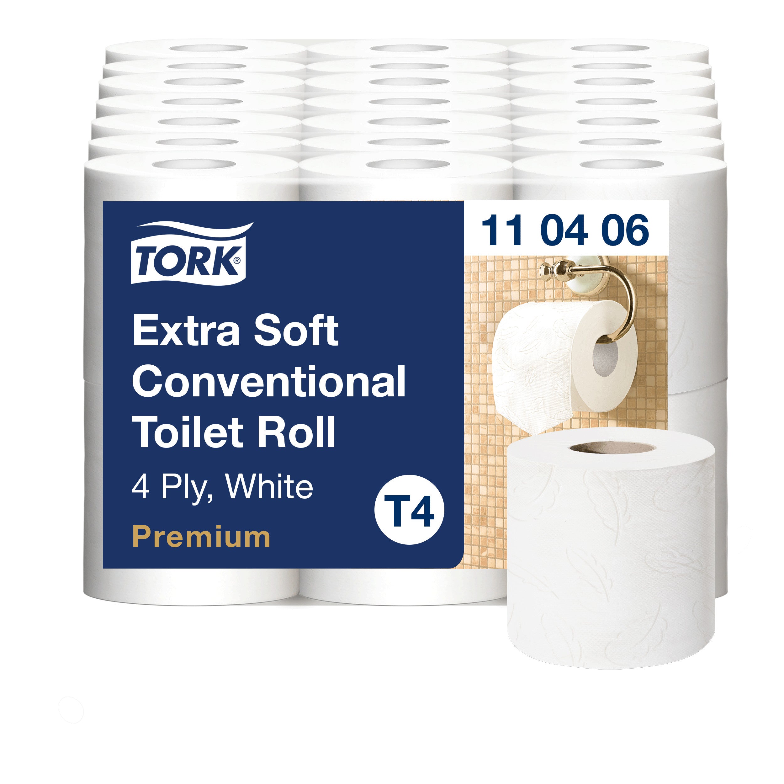 Tork Extra Soft kis tekercses toalettpapír – 4 rétegű