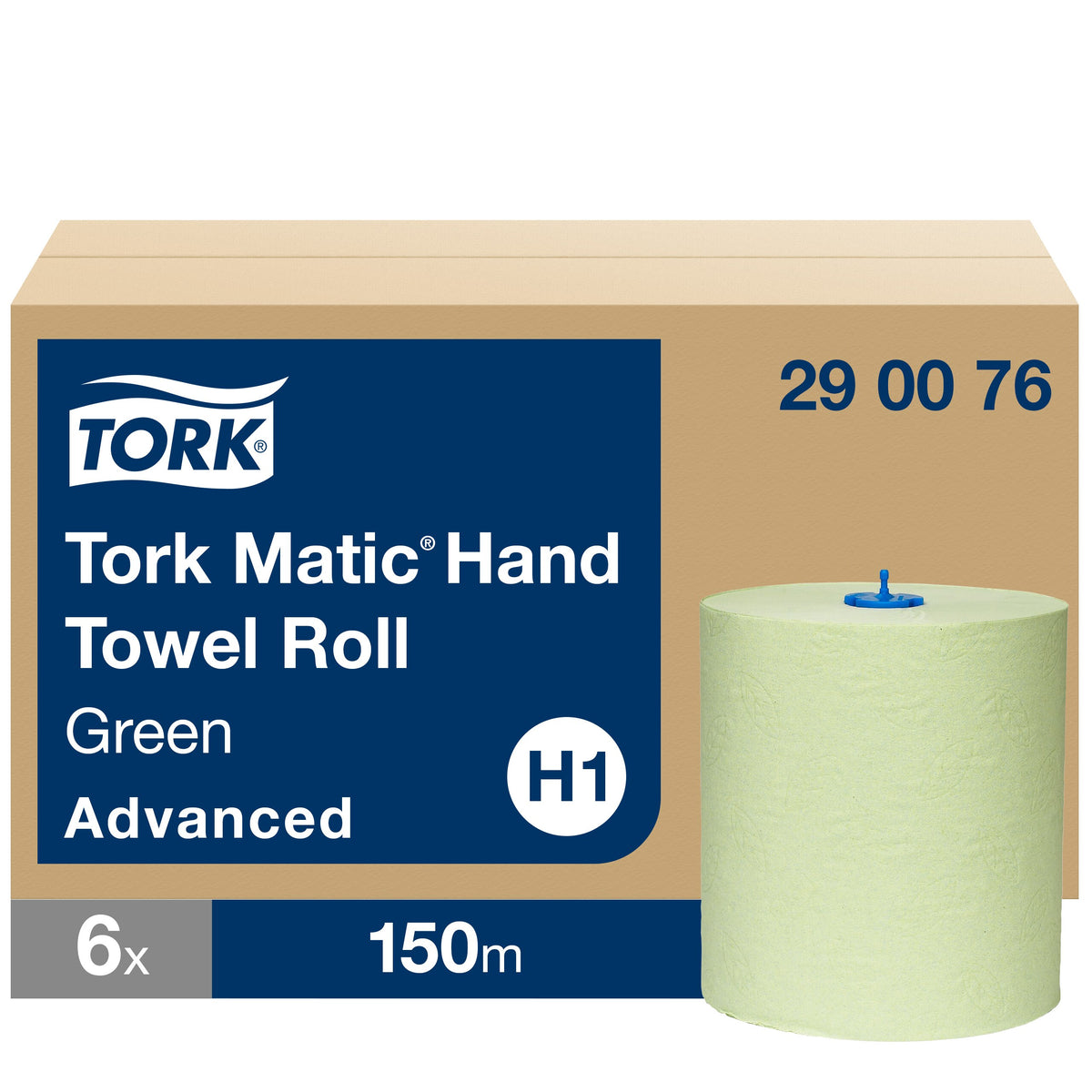Tork Matic® zöld tekercses kéztörlő – 290076