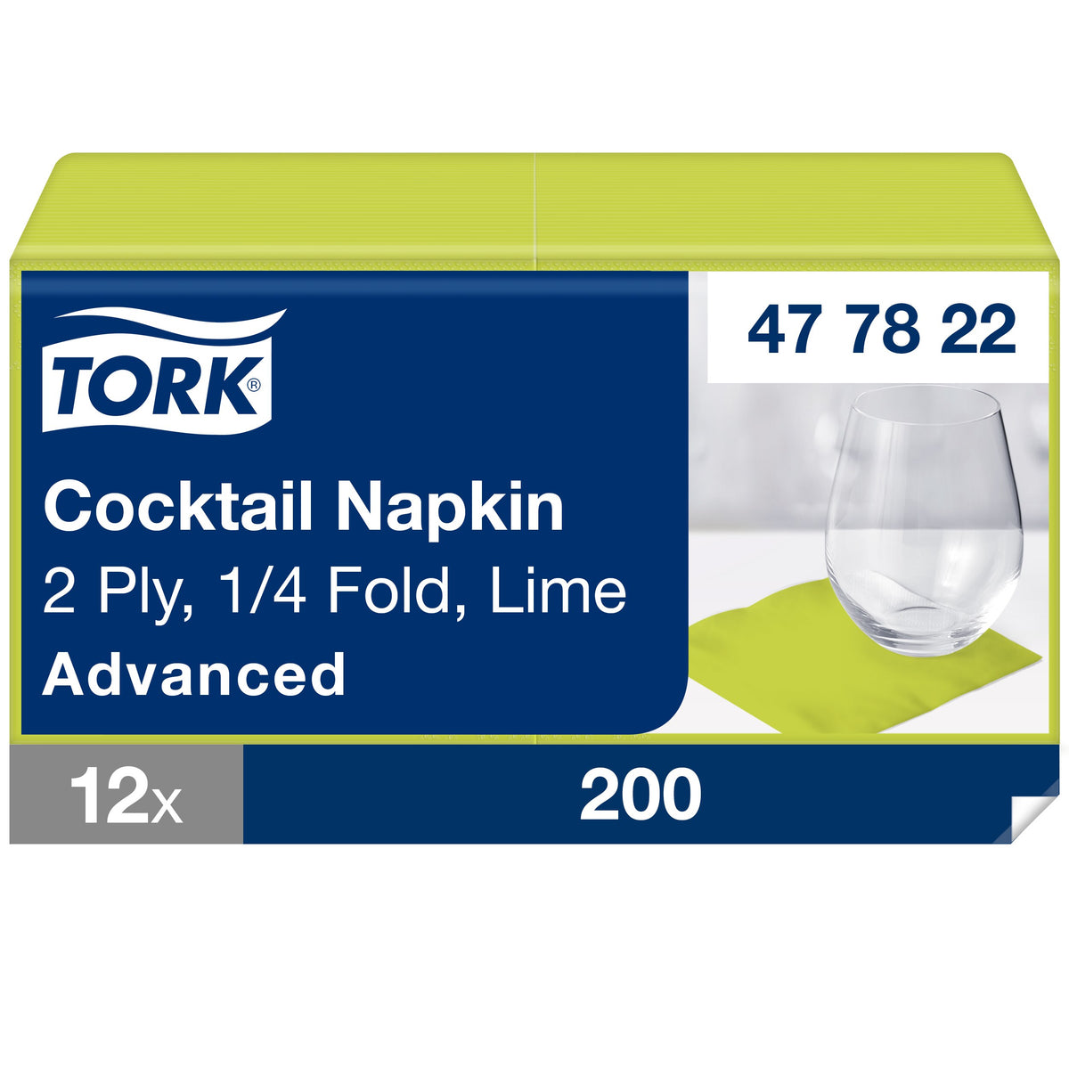 Tork Lime Cocktail szalvéta – 477822
