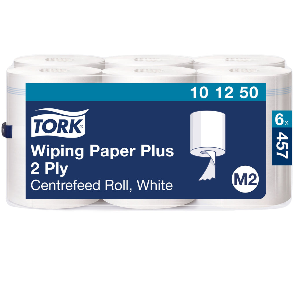 Tork 101250 Plusz belsőmagos törlőpapír – M2, 6 × 160 m – 101250