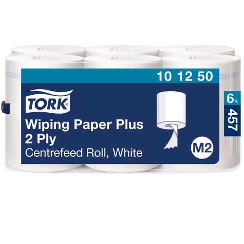 Tork 101250 Plusz belsőmagos törlőpapír – M2, 6 × 160 m – 101250