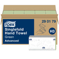 Tork zöld Singlefold kéztörlő
