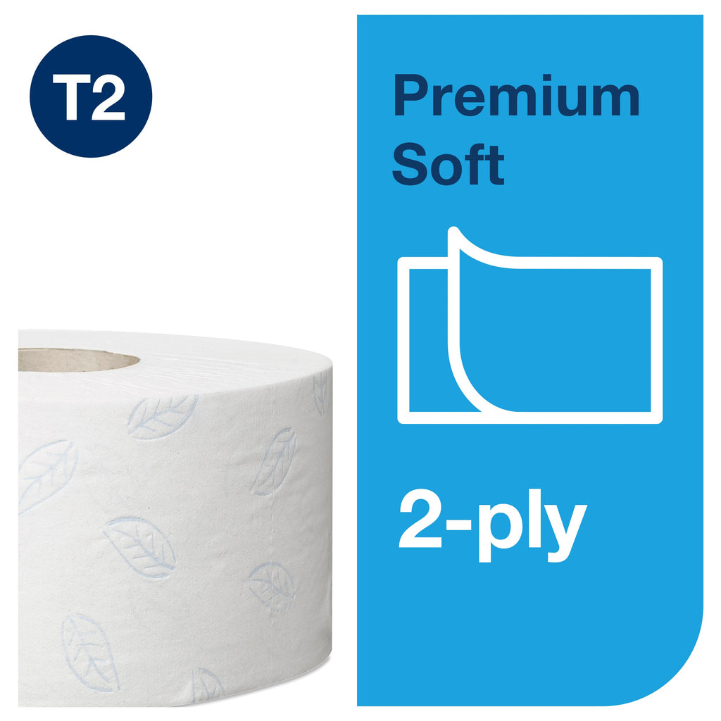 Tork 110253 Soft Mini Jumbo WC-papír – 2 rétegű, 170 m, T2 – 110253