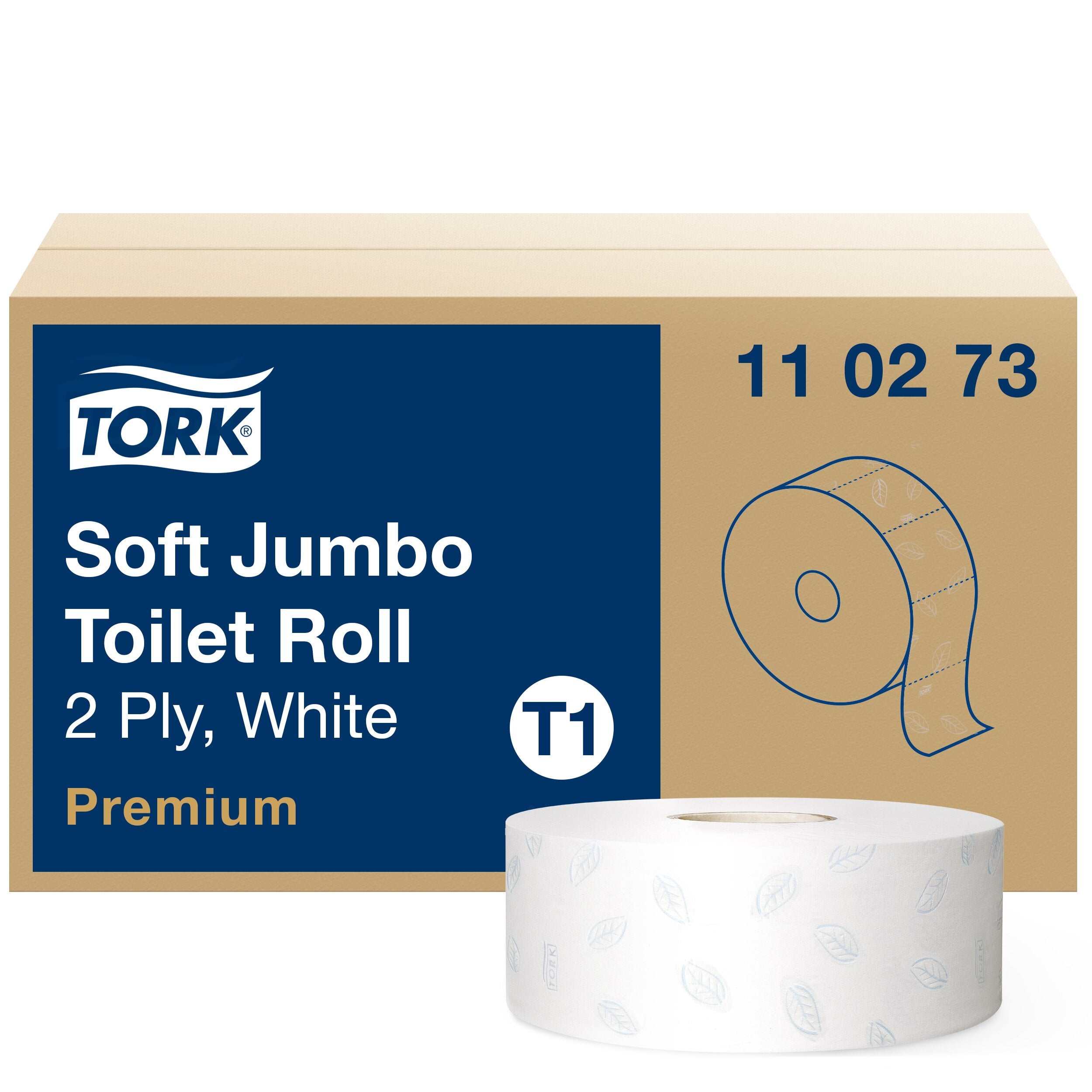 Tork Soft Jumbo toalettpapír, Premium