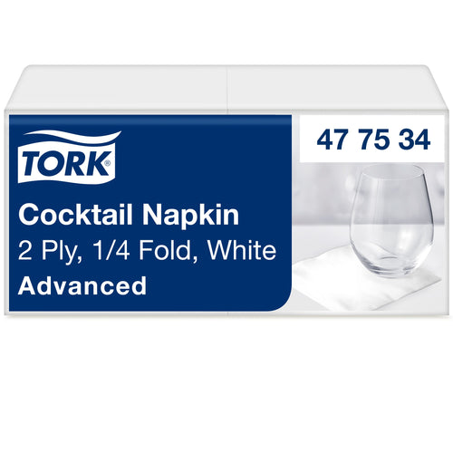 Tork fehér koktélszalvéta