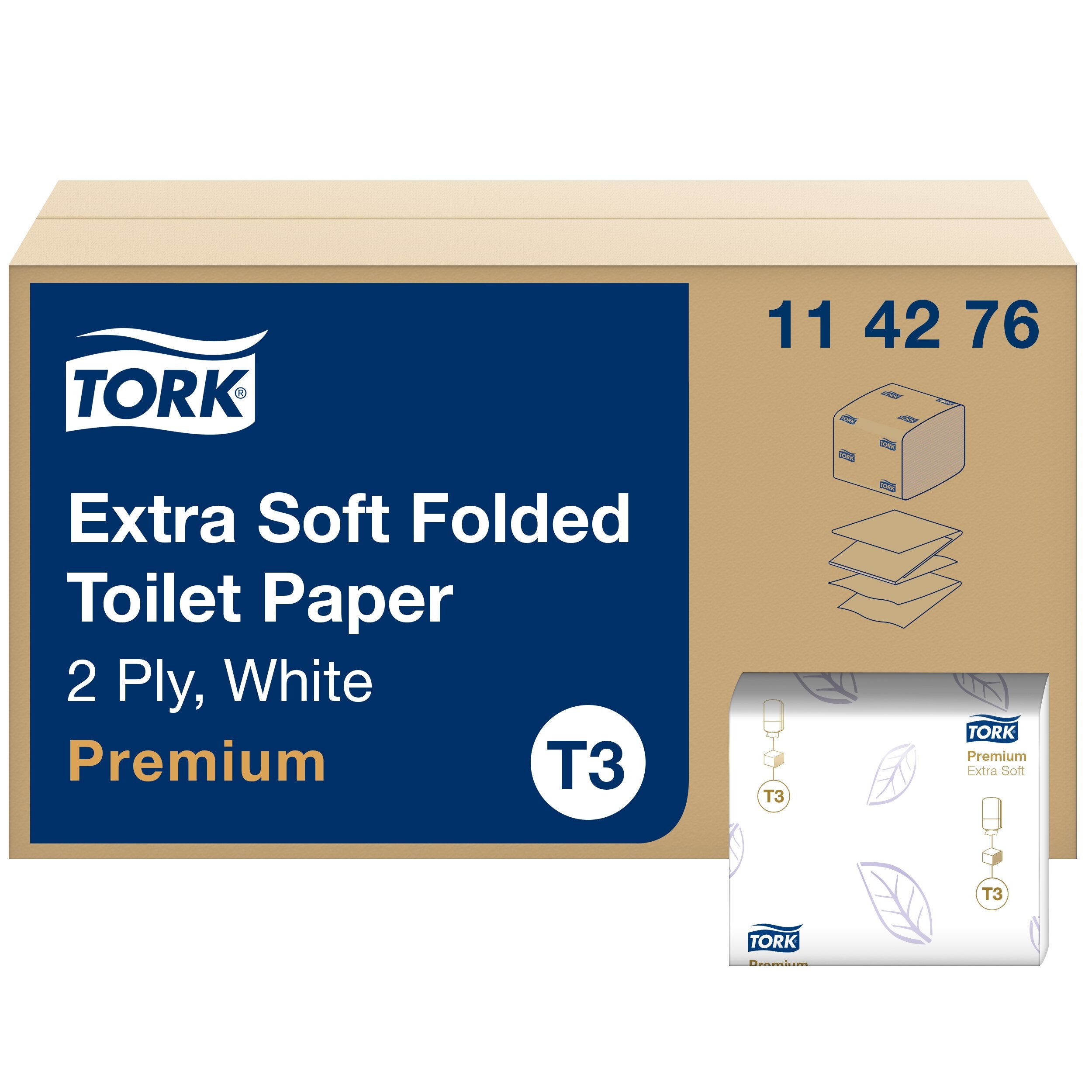 Tork Extra Soft Folded hajtogatott toalettpapír
