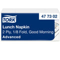 Tork Jó reggelt Lunch szalvéta, 1/8 hajtogatás