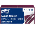 Tork Soft bíbor Lunch szalvéta