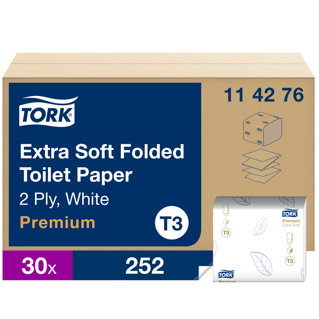 Tork Extra Soft Folded hajtogatott toalettpapír – 114276