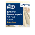 Tork LinStyle® krémszínű Dinner szalvéta