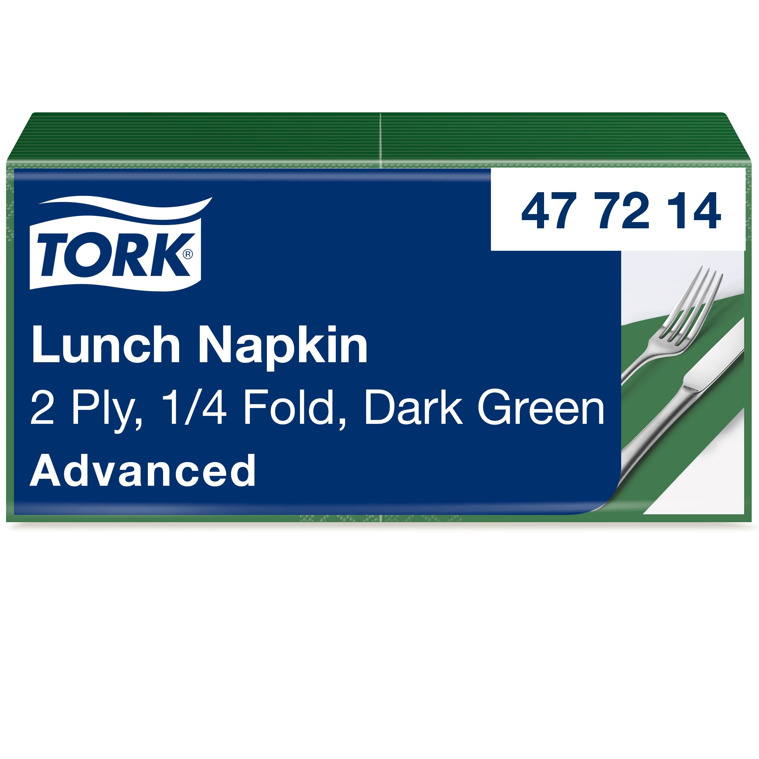 Tork sötétzöld Lunch szalvéta