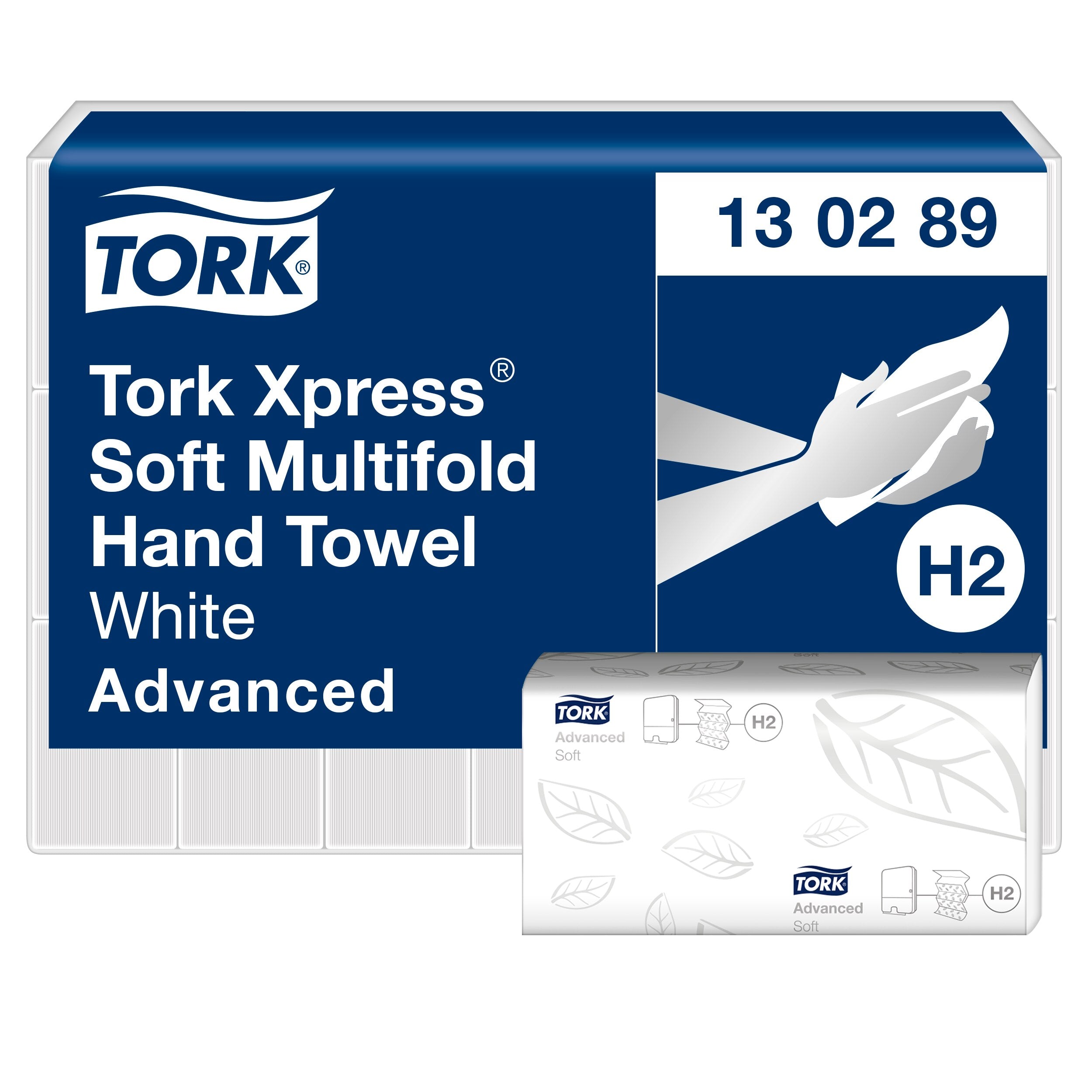 Tork Xpress Soft Multifold kéztörlő, Advanced, 2 rét., Z