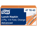 Tork narancssárga Lunch szalvéta