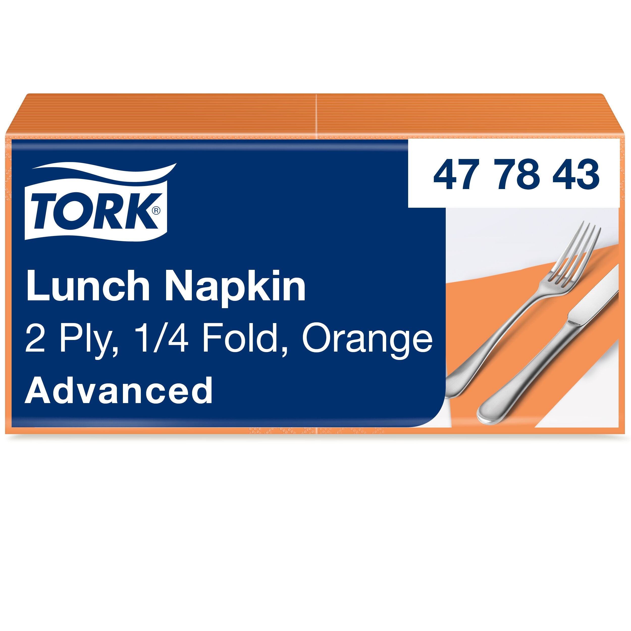 Tork narancssárga Lunch szalvéta